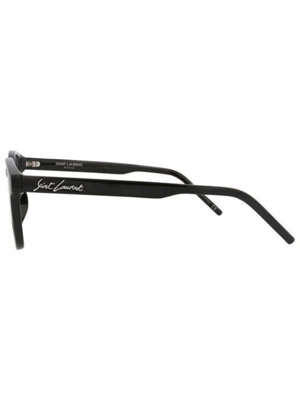 New Saint Laurent Women's Eyeglasses Round Oval Injection Frame Unisex Black